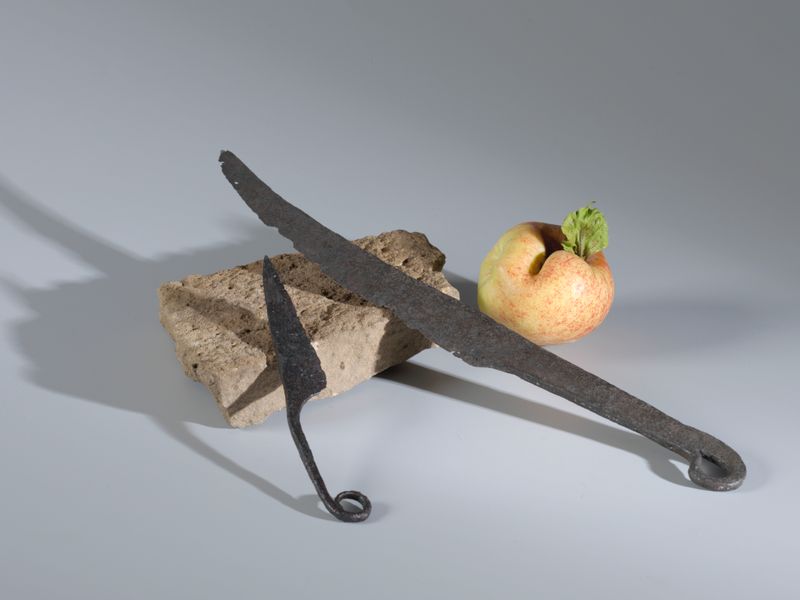 HKH_Leicht fragmentiertes eisernes Ringgriffmesser_Foto Ute Brunzel_VF90272